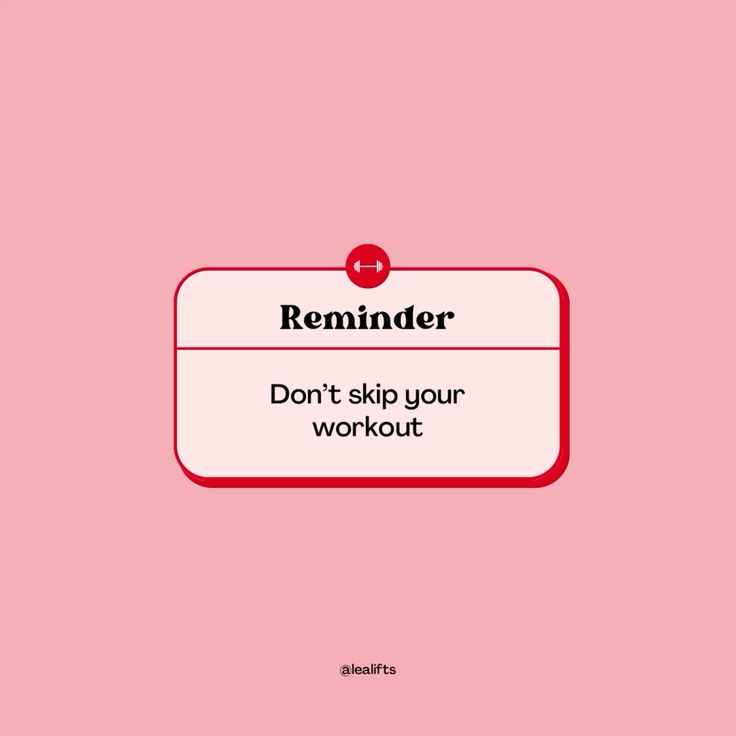 Reminder inspiration