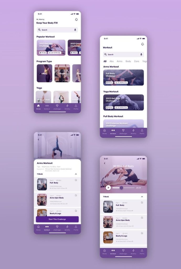 sport app phone